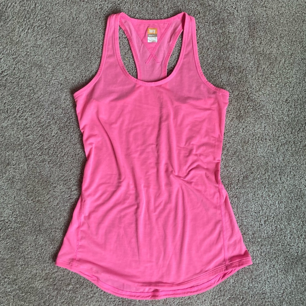 Lucy Racer back Athletic Tank Top
